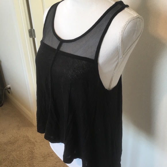 Forever 21 Black Razorback Tank Top - Picture 3 of 7